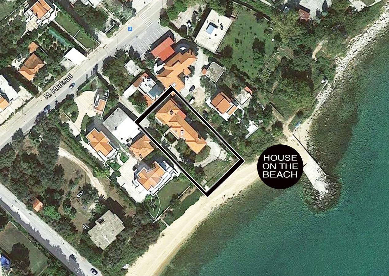 The House On The Beach Paleo Tsifliki Exterior photo